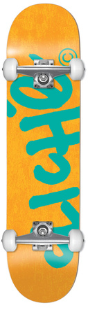 Deskorolka Cliche Handwritten (orange) 8.25